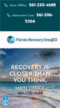 Mobile Screenshot of floridarecoverygroup.com